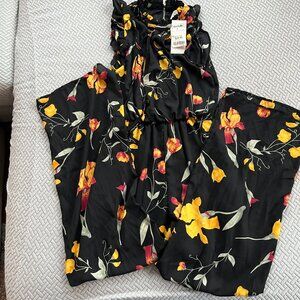 Sienna Sky Floral Jumpsuit, NWT, Size XS